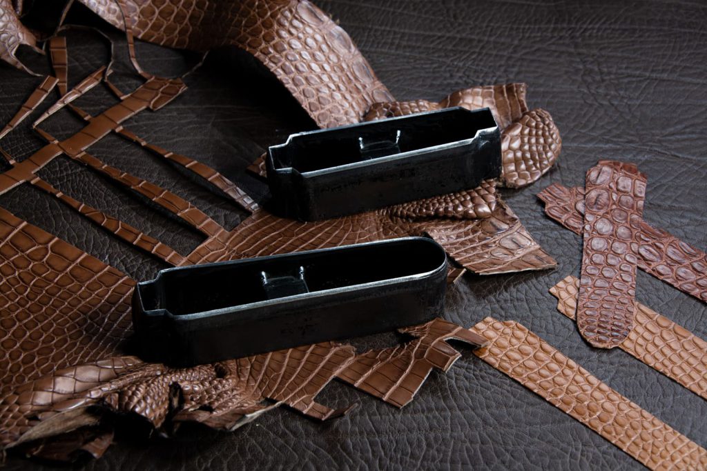 taglio pelle con fustella